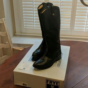 Frye Melissa Button - Black 11M